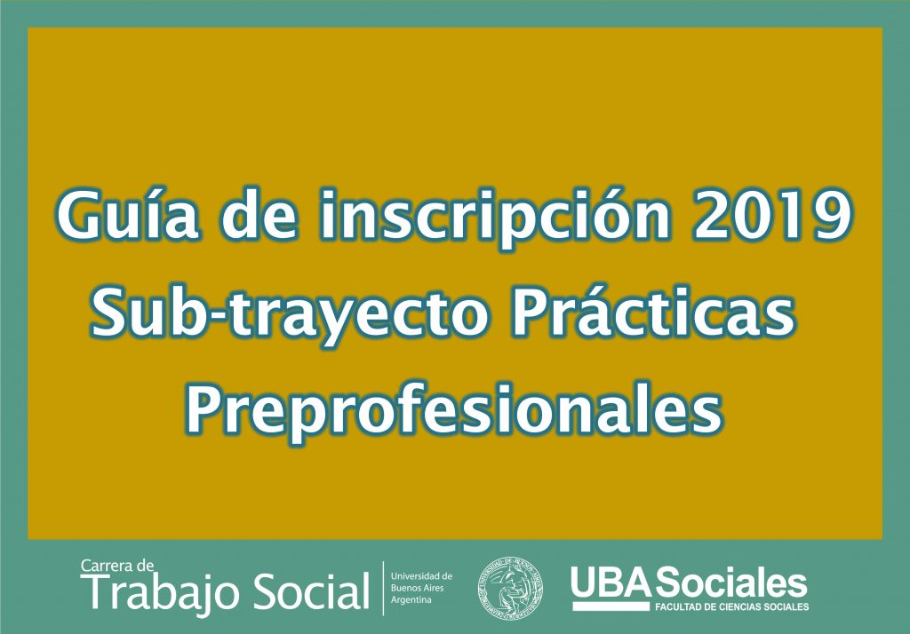 Sub-trayecto Prácticas Preprofesionales